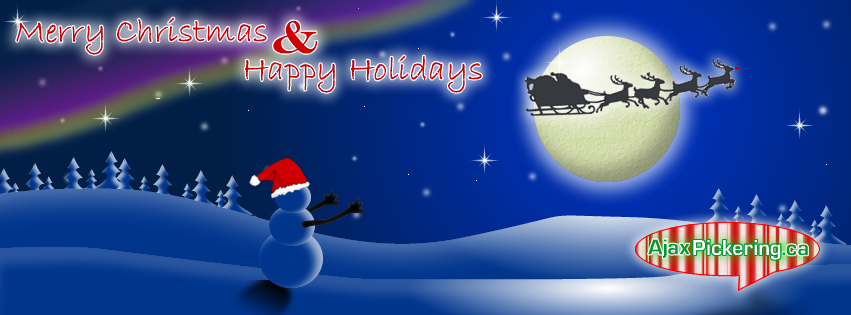 Merry Christmas from all of us at AjaxPickering.ca