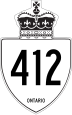 Highway 412 Shield